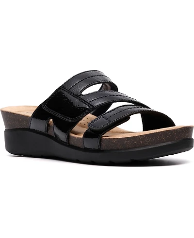 Clarks Women's Calenne Holly Slip-On Sandals