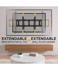 Sanus VXL7-B2 XL Premium Fixed Position Tv Wall Mount for 65" - 140" TVs