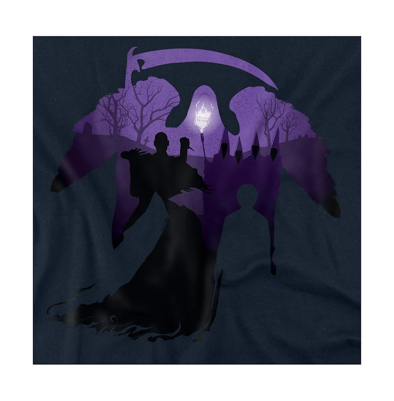 Harry Potter Men's Riddles Gravestone Angel Of Death T Shirt