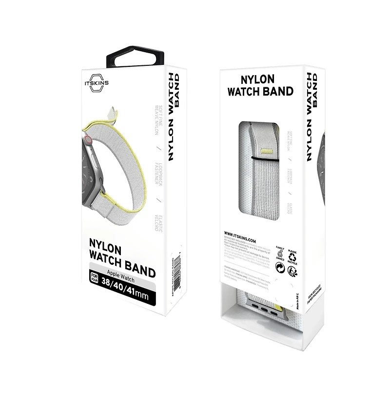 ITSkins Nylon Watch Band for Apple Watch 38mm / 40mm / 41mm
