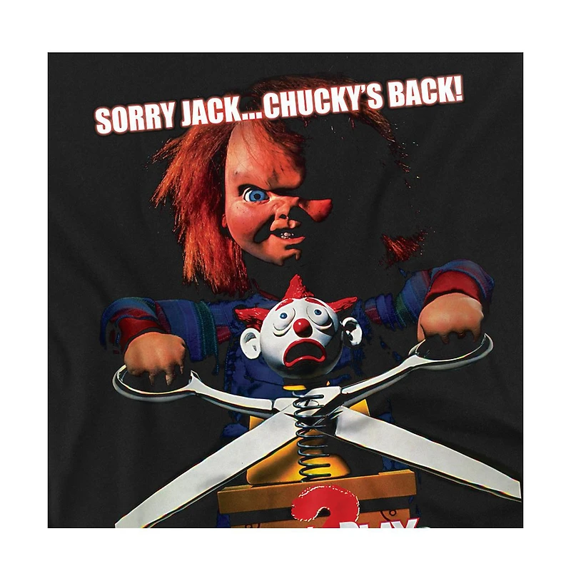 Logovision Men's Childs Play 2 Chuckys Back T Shirt