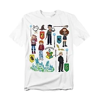 Harry Potter Men's Cute Icons T Shirt