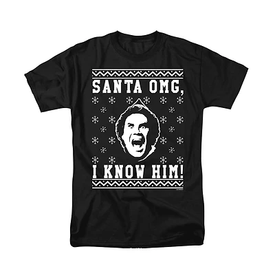 Elf Men's Omg Faux Sweater T Shirt