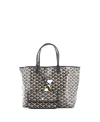 Pre-Owned Goyard Pm Saint Louis Tote Snoopy Printed Coated Canvas