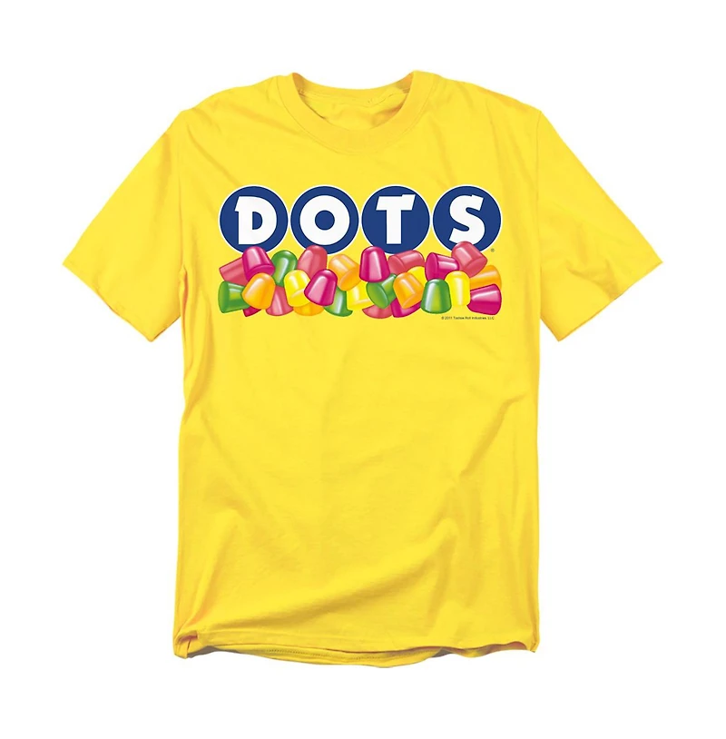 Tootsie Roll Men's Dots Logo T Shirt