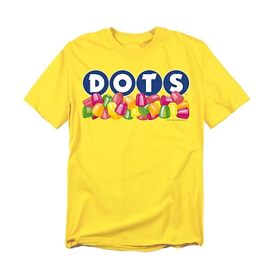 Tootsie Roll Men's Dots Logo T Shirt