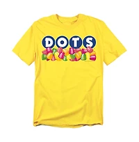 Tootsie Roll Men's Dots Logo T Shirt