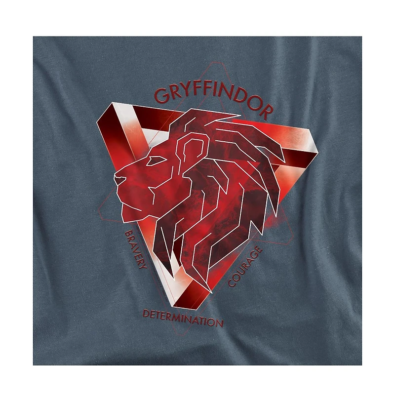 Harry Potter Men's Gryffindor Bravery Courage Determination T Shirt
