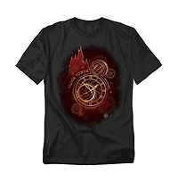 Harry Potter Men's Hogwarts Clock Tower T Shirt