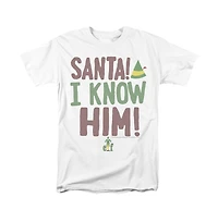 Elf Men's Buddy The 'santa! I Know Him' T Shirt