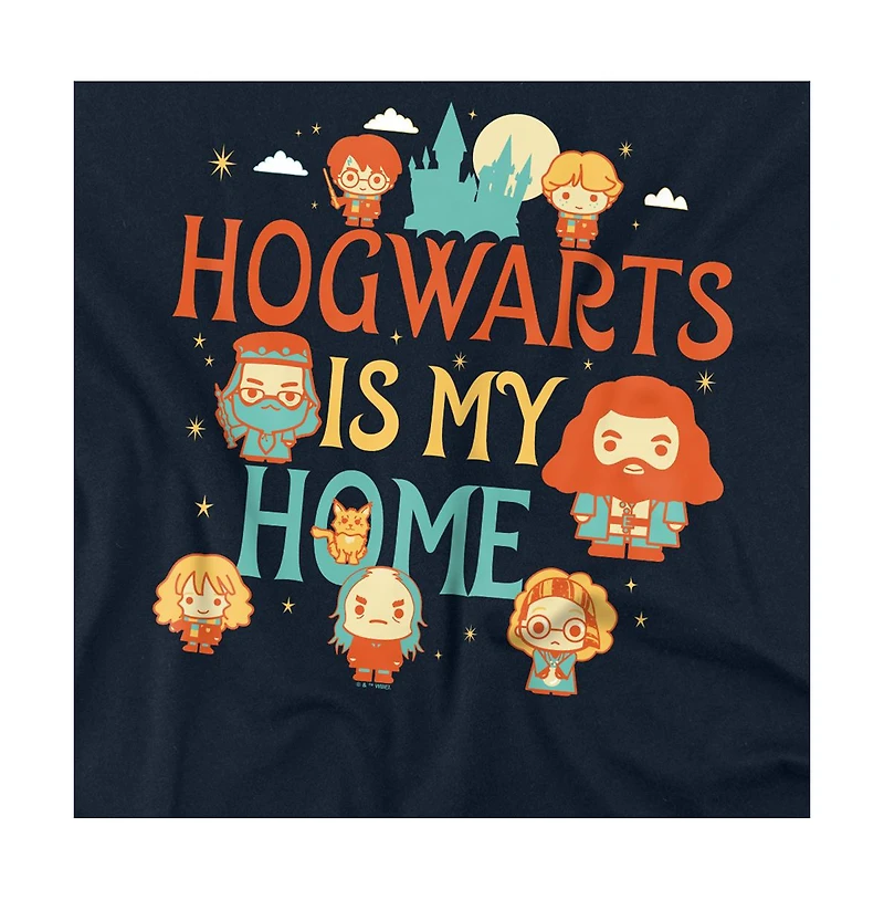 Harry Potter Men's Hogwarts Is My Home T-Shirt