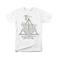 Harry Potter Men's Three Brothers Deathly Hallows T Shirt