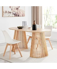 Danya B Milo Kande Carafe Modern Two Tone Tabletop Vase