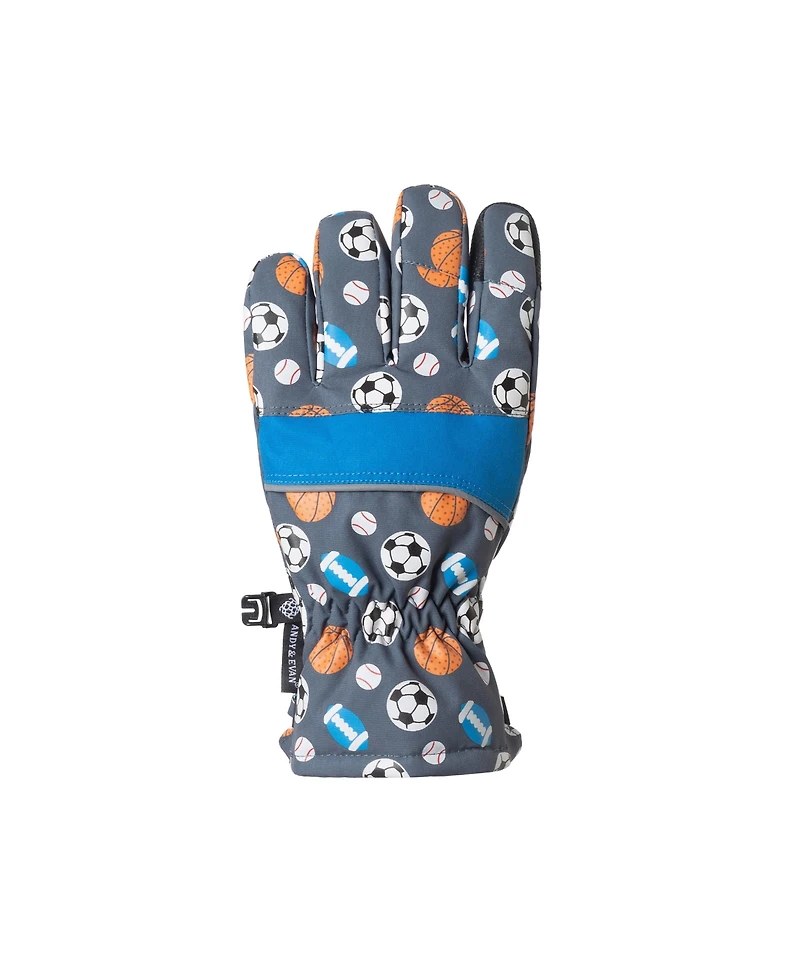 Andy & Evan Toddler/Child Boys Kids Zipper Gloves