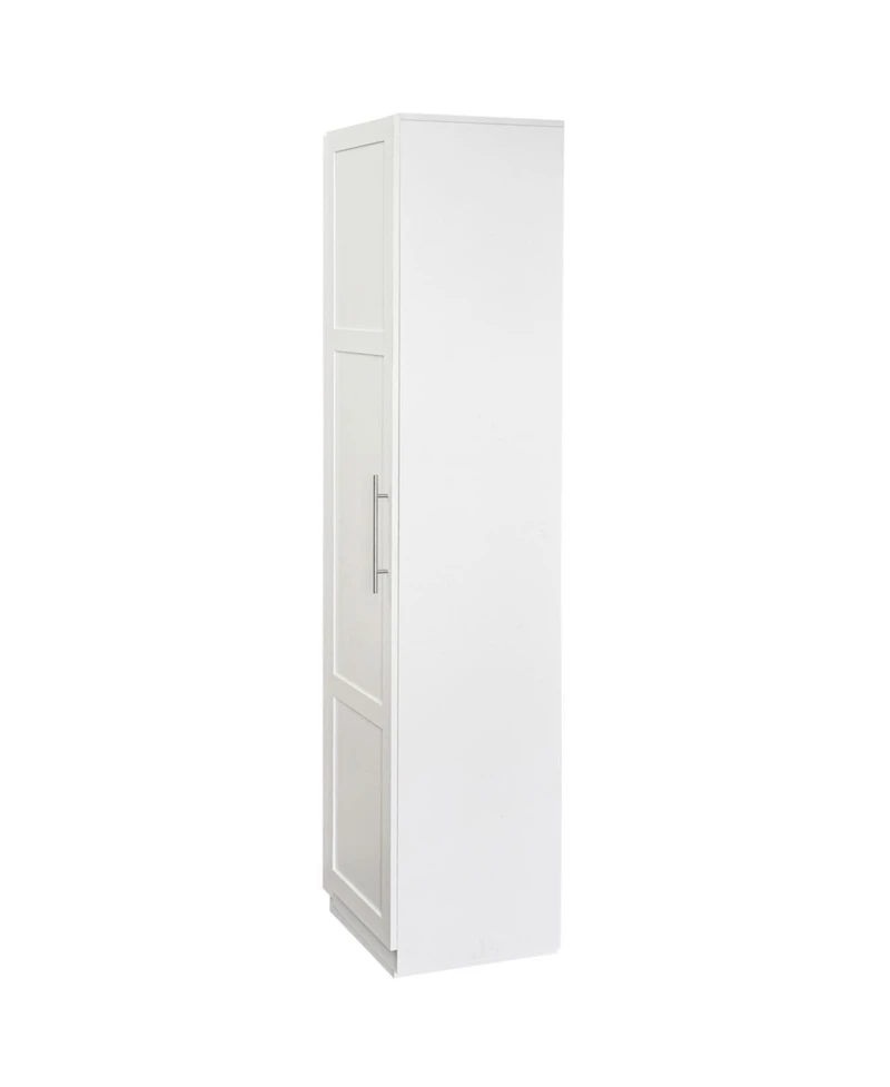 Streamdale Furniture Streamdale White Kitchen Pantry Cabinet with Doors & Shelves
