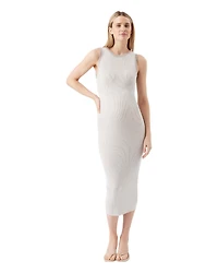 Ripe Maternity Noa Rib Knit Nursing Dress Natural / Taupe