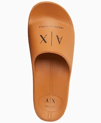 A|X Armani Exchange Men's Bubble Slide Sandals