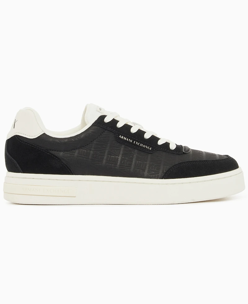 A|X Armani Exchange Men's London Embossed Sneakers