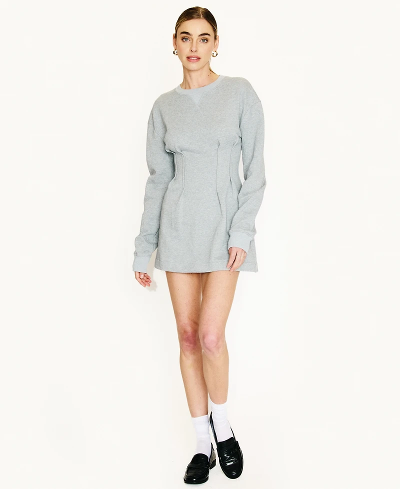 Line & Dot Women's Esryn Long-Sleeve Mini Dress