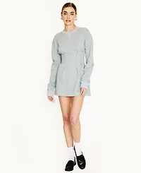 Line & Dot Women's Esryn Long-Sleeve Mini Dress