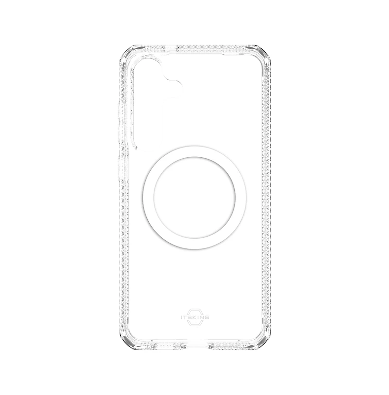 ITSkins Hybrid_R Clear MagSafe Case for Samsung Galaxy S25 Plus