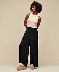 Ugg Women's Imogen Wide-Leg Rib Pants