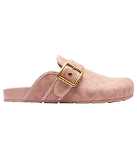 Coach Women's Archival Buckle Applique Detail Clogs