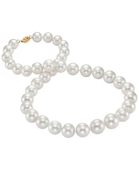 Macy's Graduated Freshwater Pearl Necklace in 14k Yellow Gold