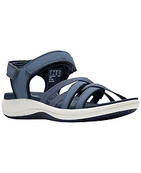 Clarks Women's Cloudsteppers Mira Shore Round Toe Sandals