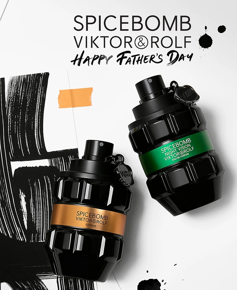 Viktor & Rolf Spicebomb Extreme 3-Pc. Eau De Parfum and Eau De Toilette Gift Set with Designer Pouch