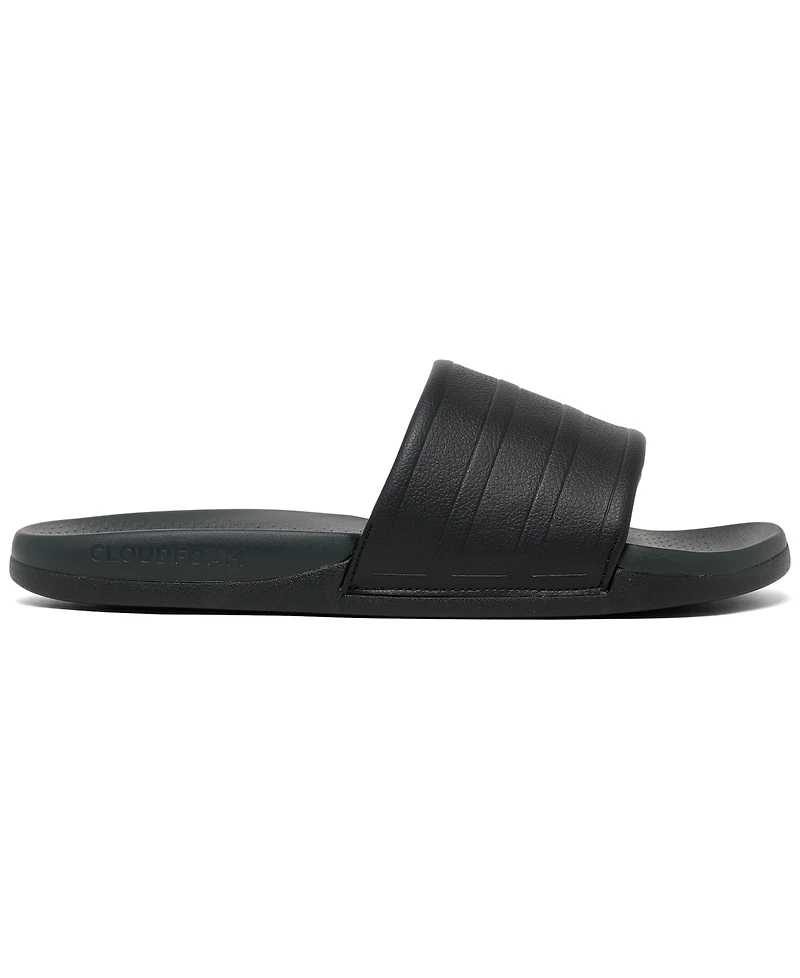 Adidas Men's Adilette Comfort 2.0 Slide Sandals from Finish Line