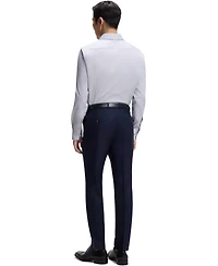 Boss by Hugo Men's Italian-Made Cotton Blend Slim-Fit Dress Shirt