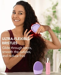 Foreo Flip Play Advanced Rgb Led Light Hairbrush