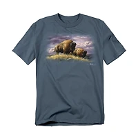 Wild Wings Men's Wildlife Nomads of the Plains Graphic T-Shirt