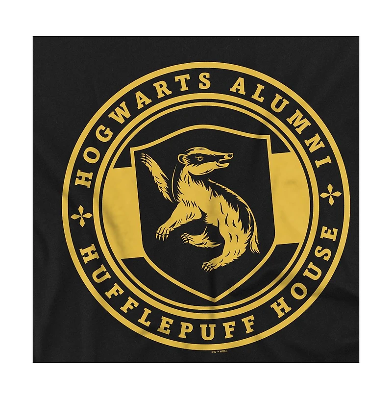 Harry Potter Big & Tall Hufflepuff House Badge T Shirt