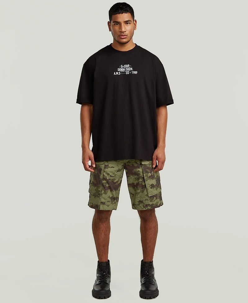 G-Star Raw Men's Rovic Printed Zip Shorts