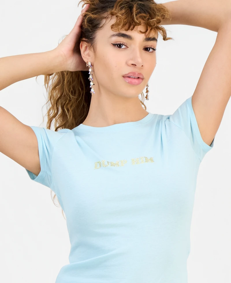 Guess Women's Crystal Graphic T-Shirt