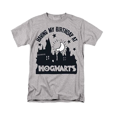 Harry Potter Big & Tall Birthday At Hogwarts T Shirt