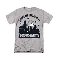 Harry Potter Big & Tall Birthday At Hogwarts T Shirt