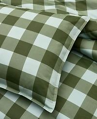 Arch Studios Gingham 3-Pc. Comforter Set, Full/Queen, Macy's Exclusive