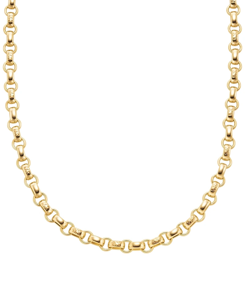 Michael Kors Gold-Tone Link Necklace