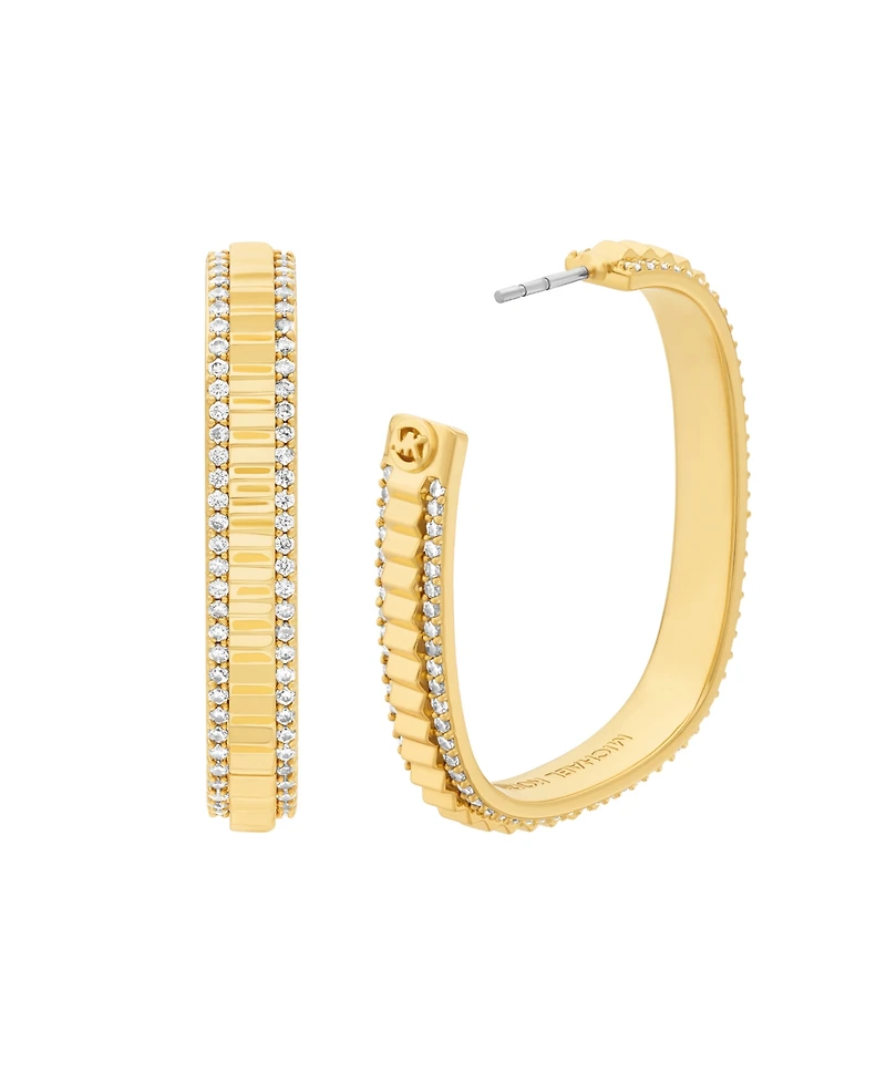 Michael Kors Lexington Large Hoop Earrings