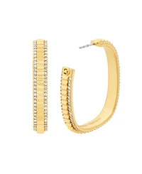 Michael Kors Lexington Large Hoop Earrings