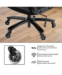 Streamdale Furniture 500lbs Big and Tall Office Chair for Heavy People Executive Computer Desk Chair