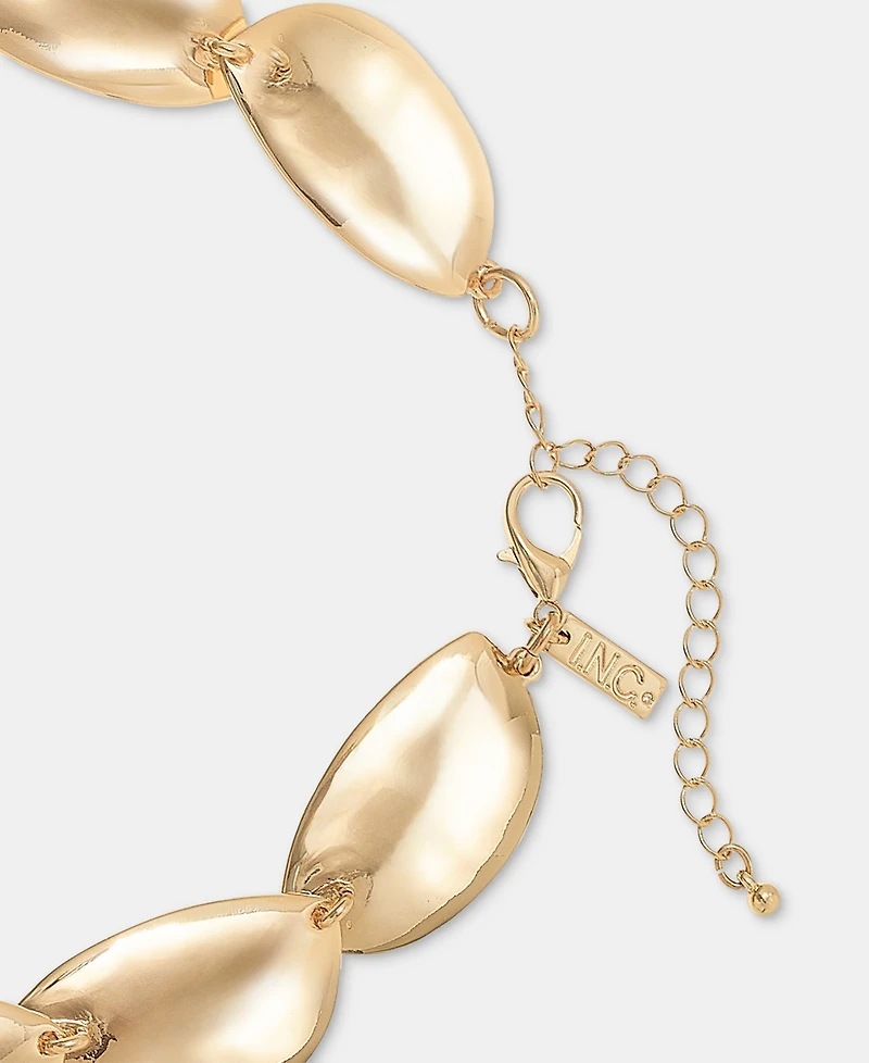 I.n.c. International Concepts Sculptural Disc Collar Necklace, 16" + 3" extender, Macy's Exclusive
