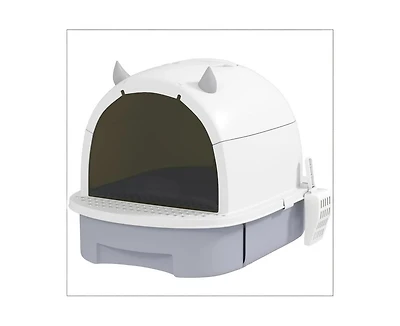 Zeus & Ruta Easy to Clean Cat Litter Box