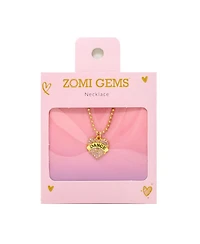 Zomi Gems Girls Dance Heart Necklace
