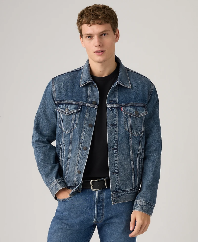 Levi's Men's Regular Fit Stretch Denim Trucker Jacket