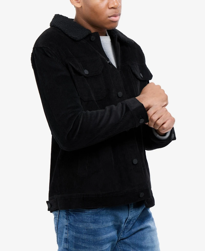 Xray Men's Corduroy Trucker Jacket