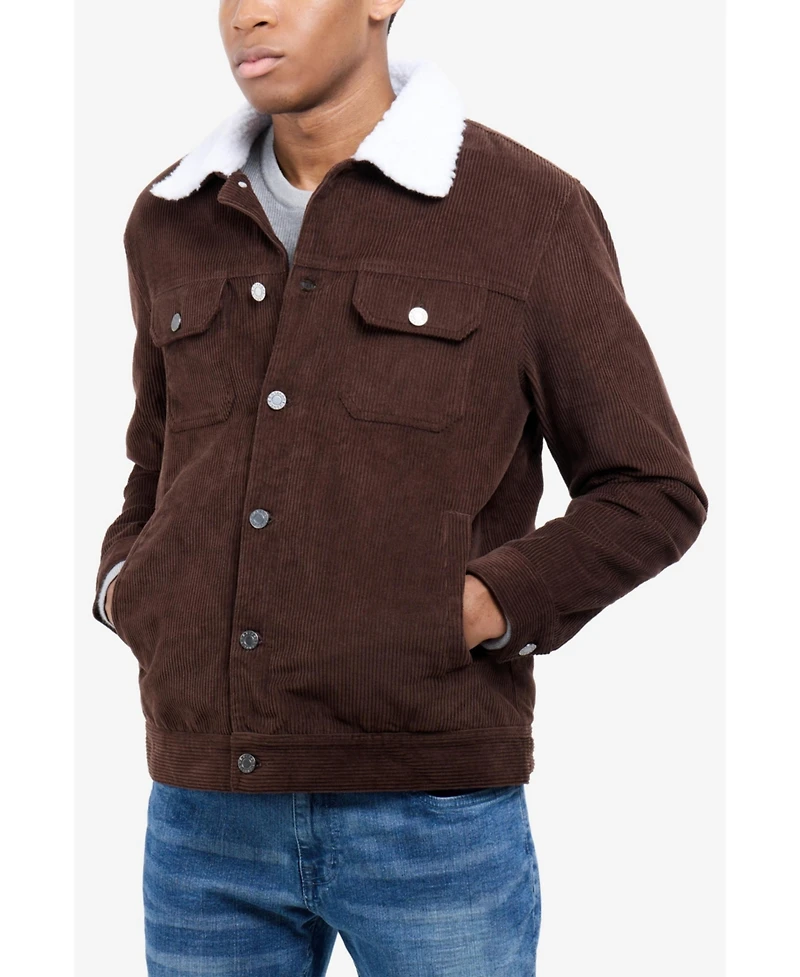 Xray Men's Corduroy Trucker Jacket